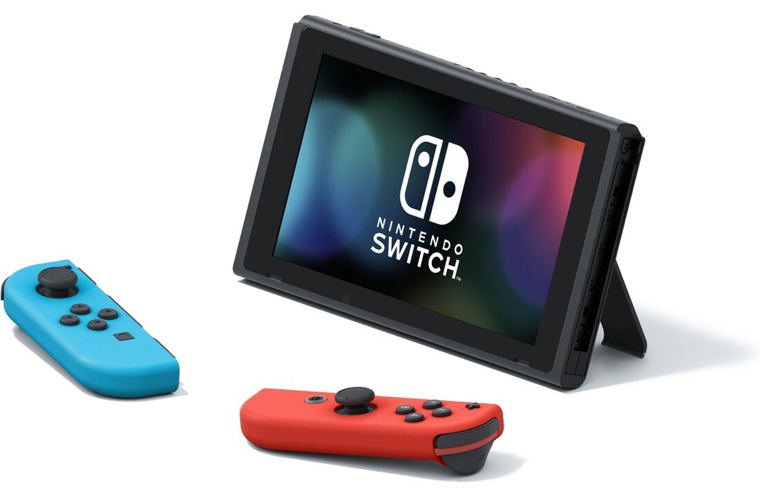 Nintendo Switch Rood/Blauw + Switch Sports + 12 maanden Nintendo Switch Online - Console