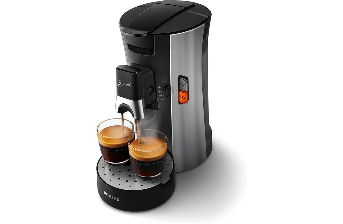 Philips Senseo Select CSA250/10 (Metal) - Koffiemachine