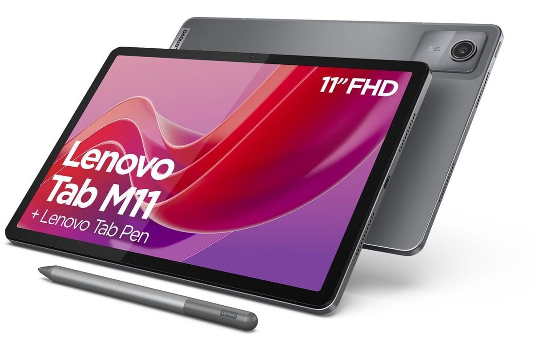 Lenovo Tab M11 128GB Grijs (ZADA0314SE) - Tablet