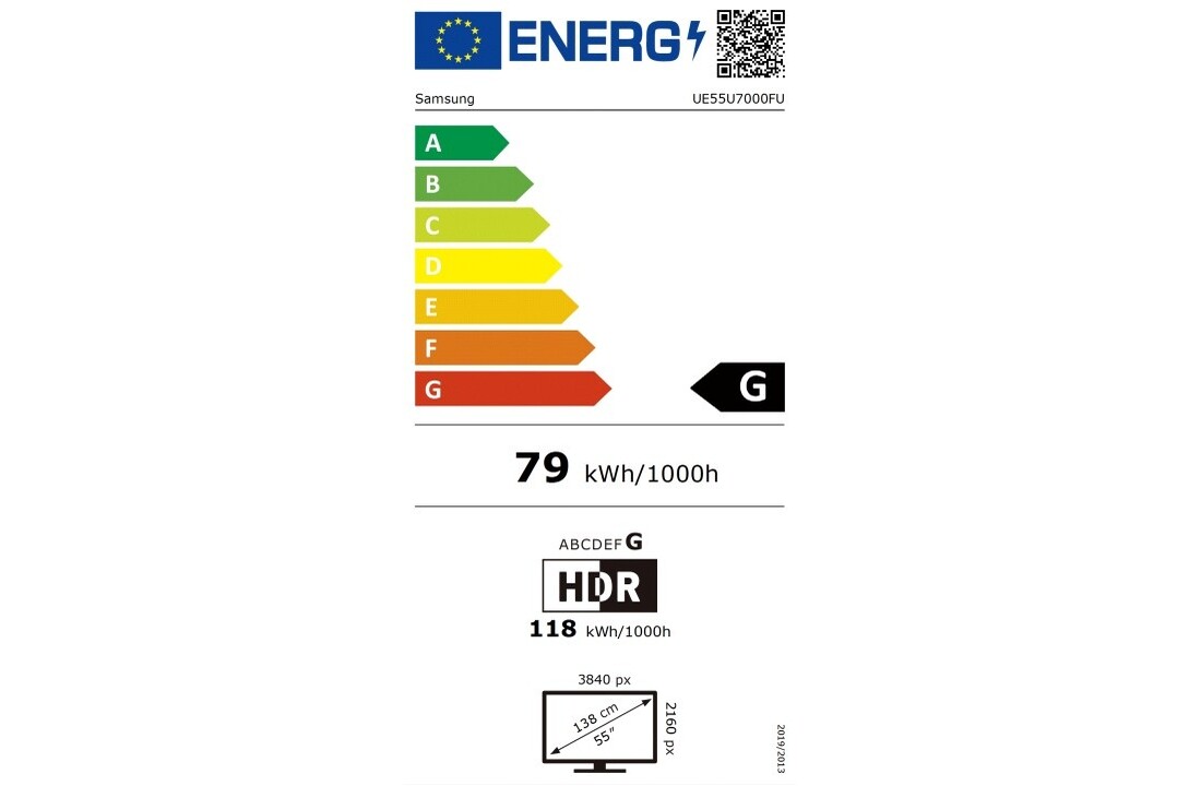 Samsung Crystal UHD 55U7000F (2025) - LED TV