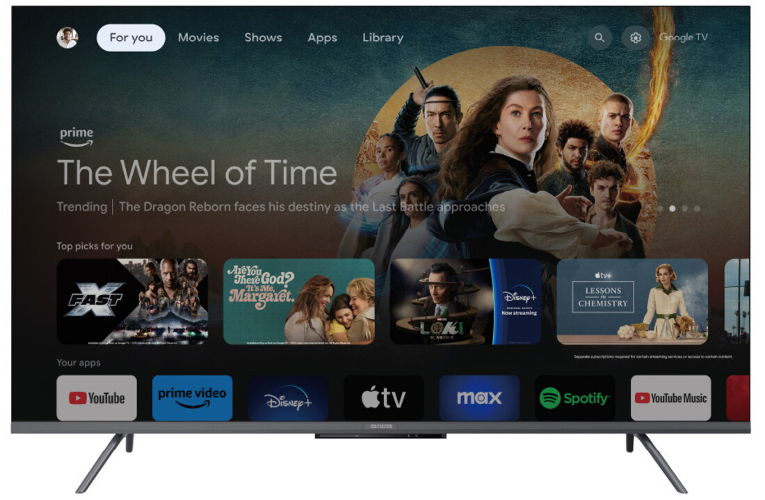 Aiwa 43GO70804UHD - 4K UHD LED TV.