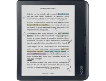 Kobo Libra Colour Zwart - E-reader.