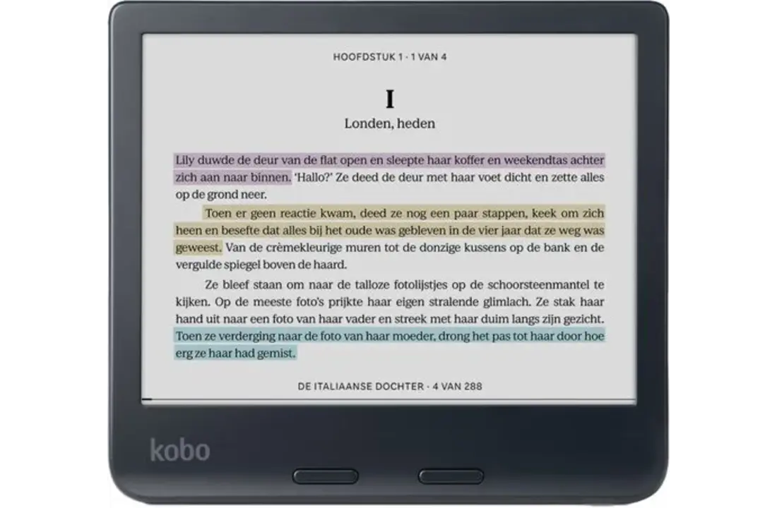 Kobo Libra Colour Zwart - E-reader.