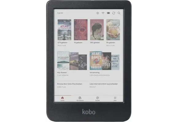 Kobo Clara Colour Zwart - E-reader.