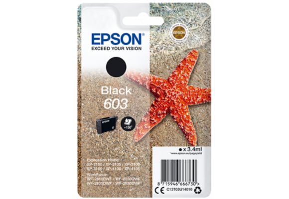Epson 603 Zwart  - Inktcartridge