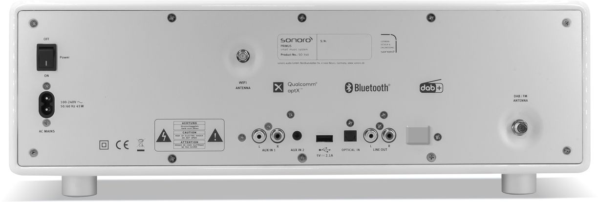 Sonoro PRIMUS 3410100WH - Radio