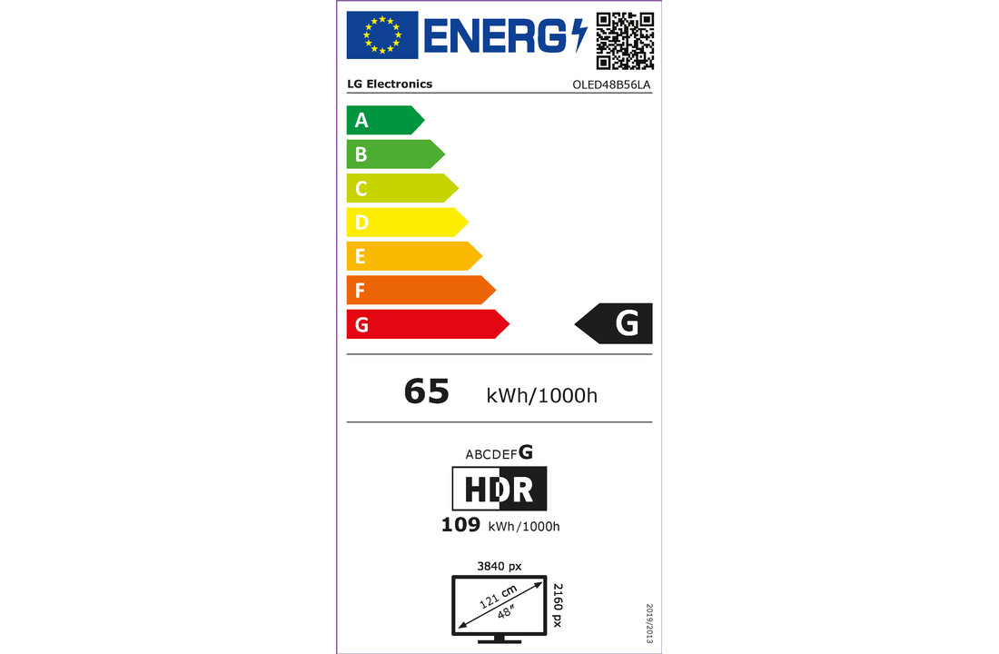 LG OLED48B56LA (2025) - OLED AI B5 4K Smart TV.