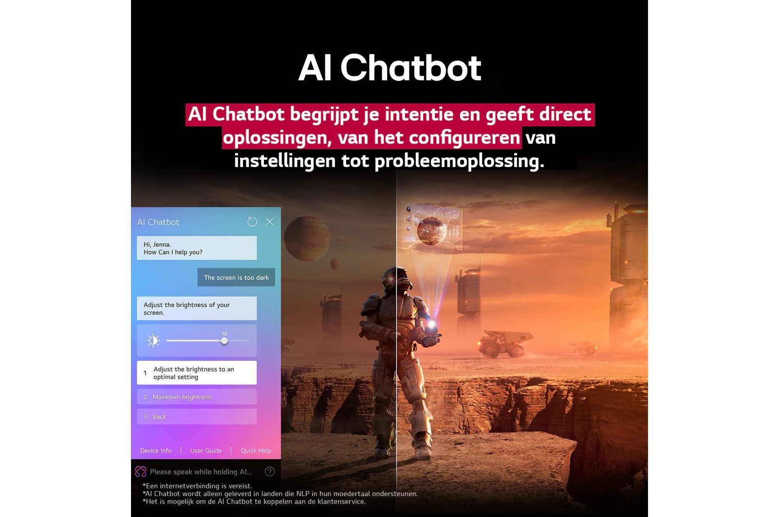 LG OLED48B56LA (2025) - OLED AI B5 4K Smart TV.