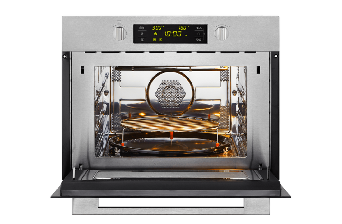 ETNA CM244RVS - Inbouw combimagnetron.