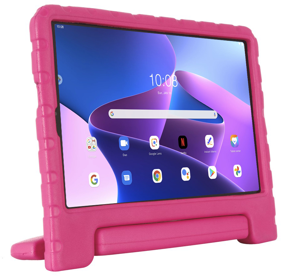 Just in Case Lenovo Tab M10+ Gen 3 Kids Case Roze - Tablethoes