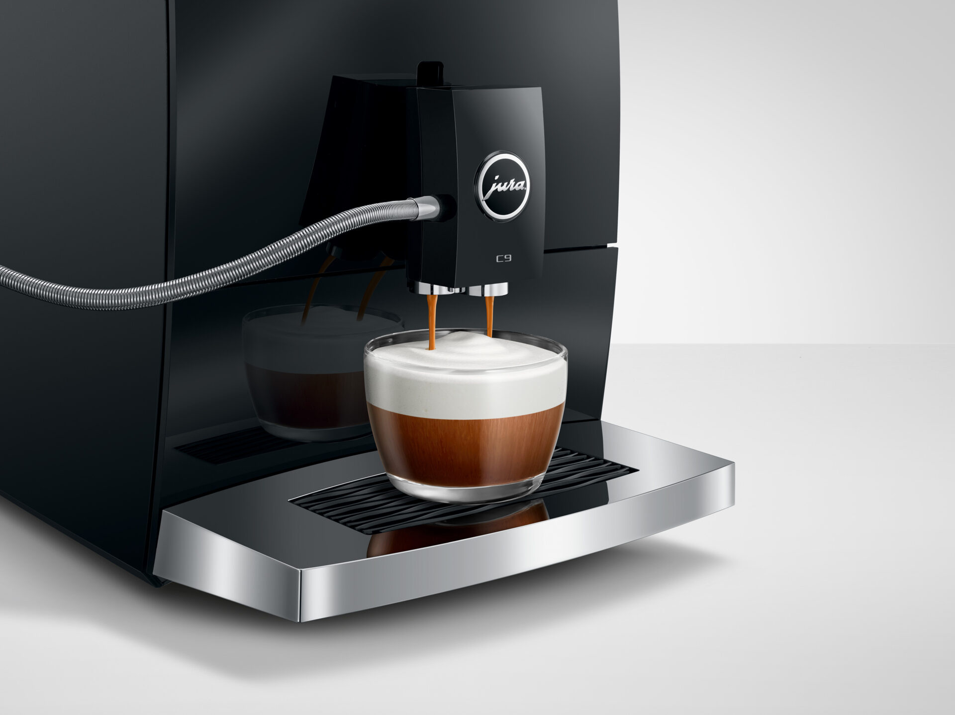 JURA C9 Piano Black (EA) - Koffiemachine.