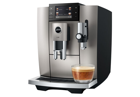 JURA E8 Midnight Silver (ED) - Koffiemachine.