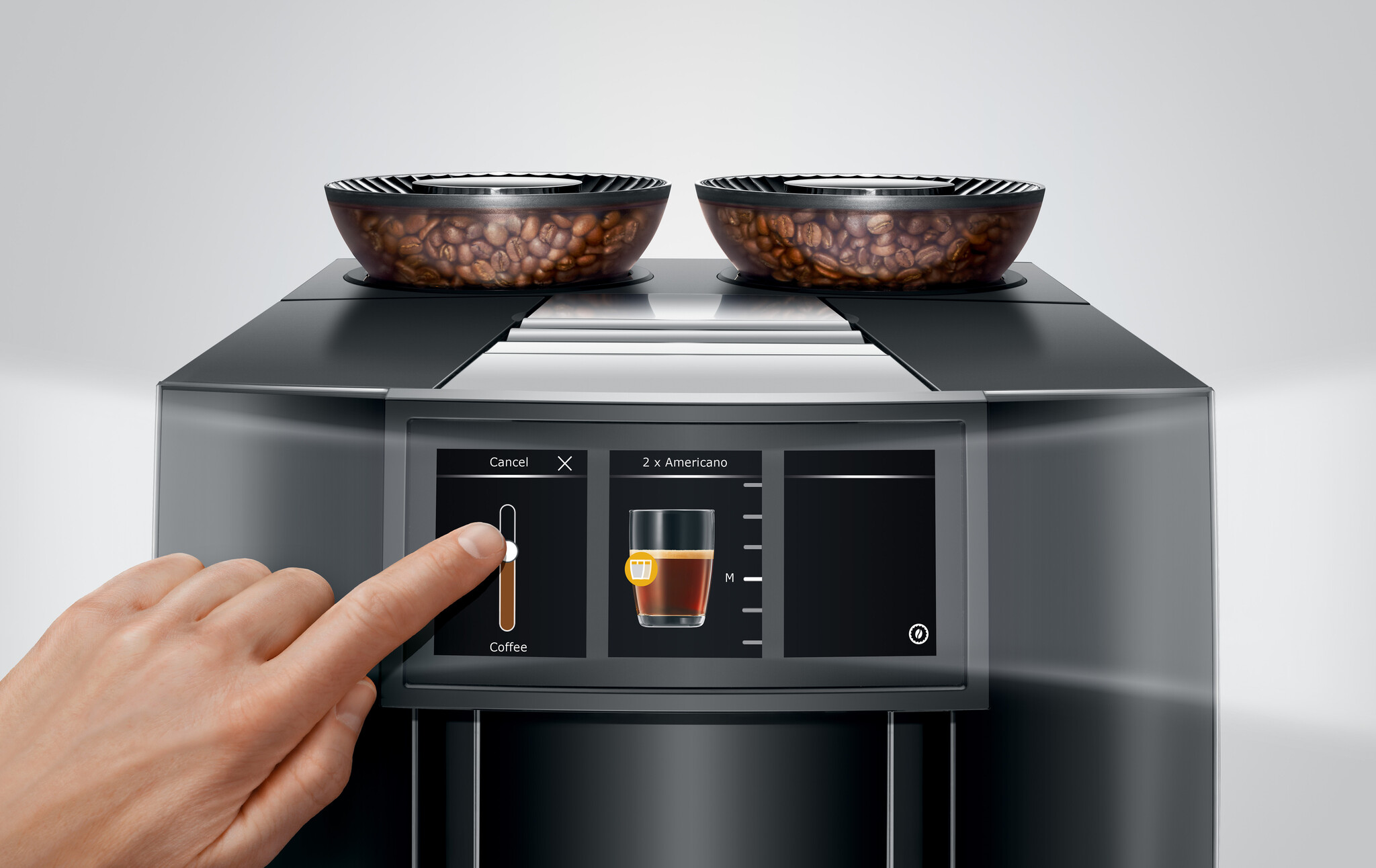 Jura GIGA 10 Diamond Black (EA) - Koffiemachine.