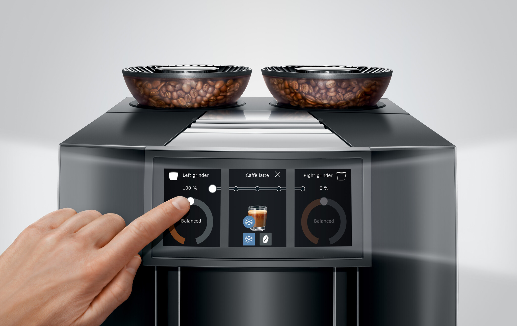 Jura GIGA 10 Diamond Black (EA) - Koffiemachine.
