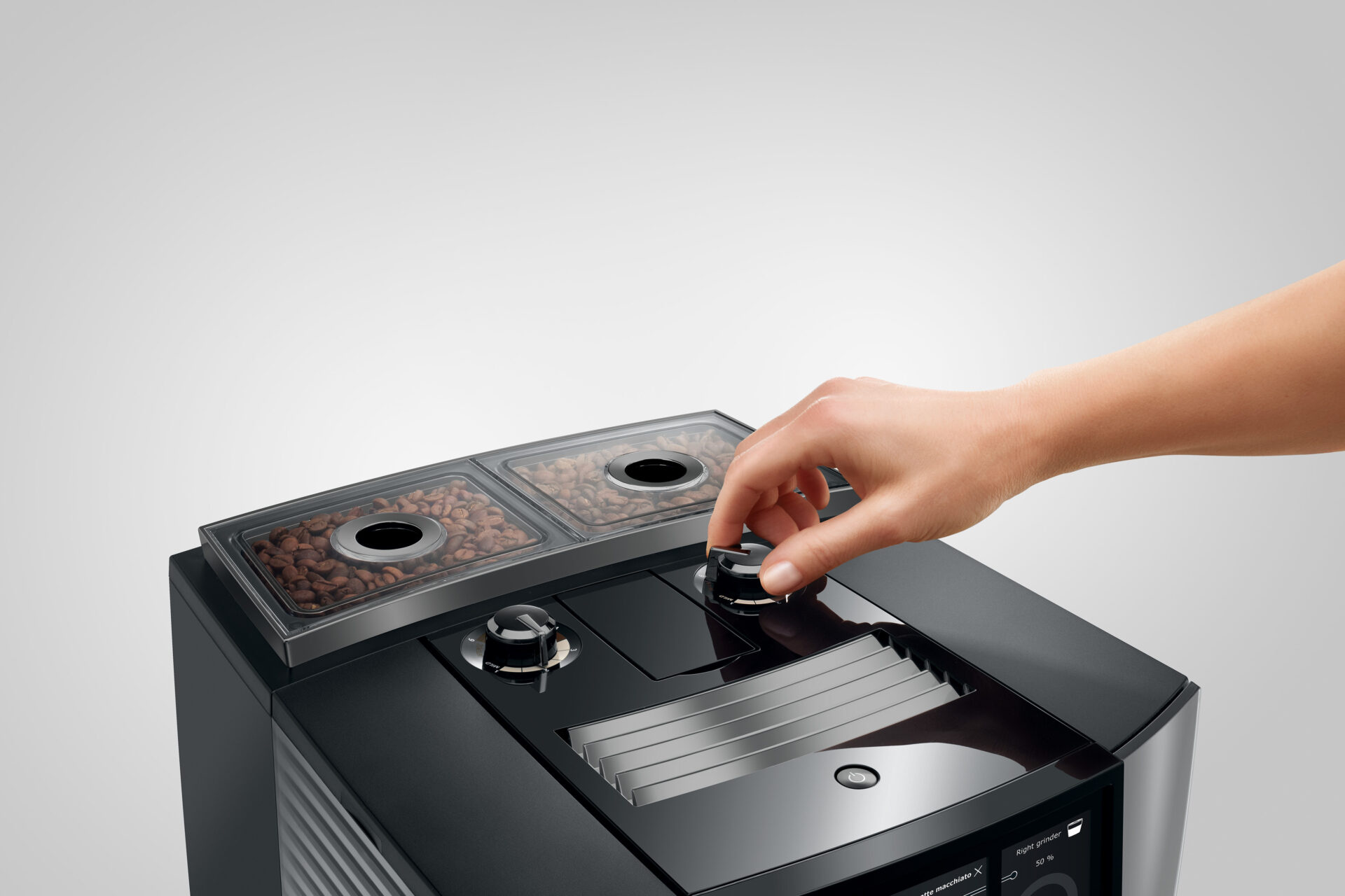 Jura J10 twin Diamond Onyx (EA) - Koffiemachine.