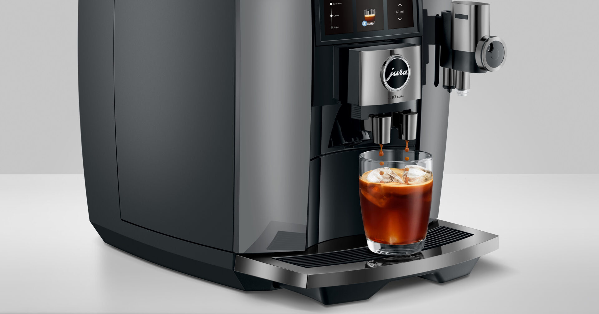 Jura J10 twin Diamond Onyx (EA) - Koffiemachine.