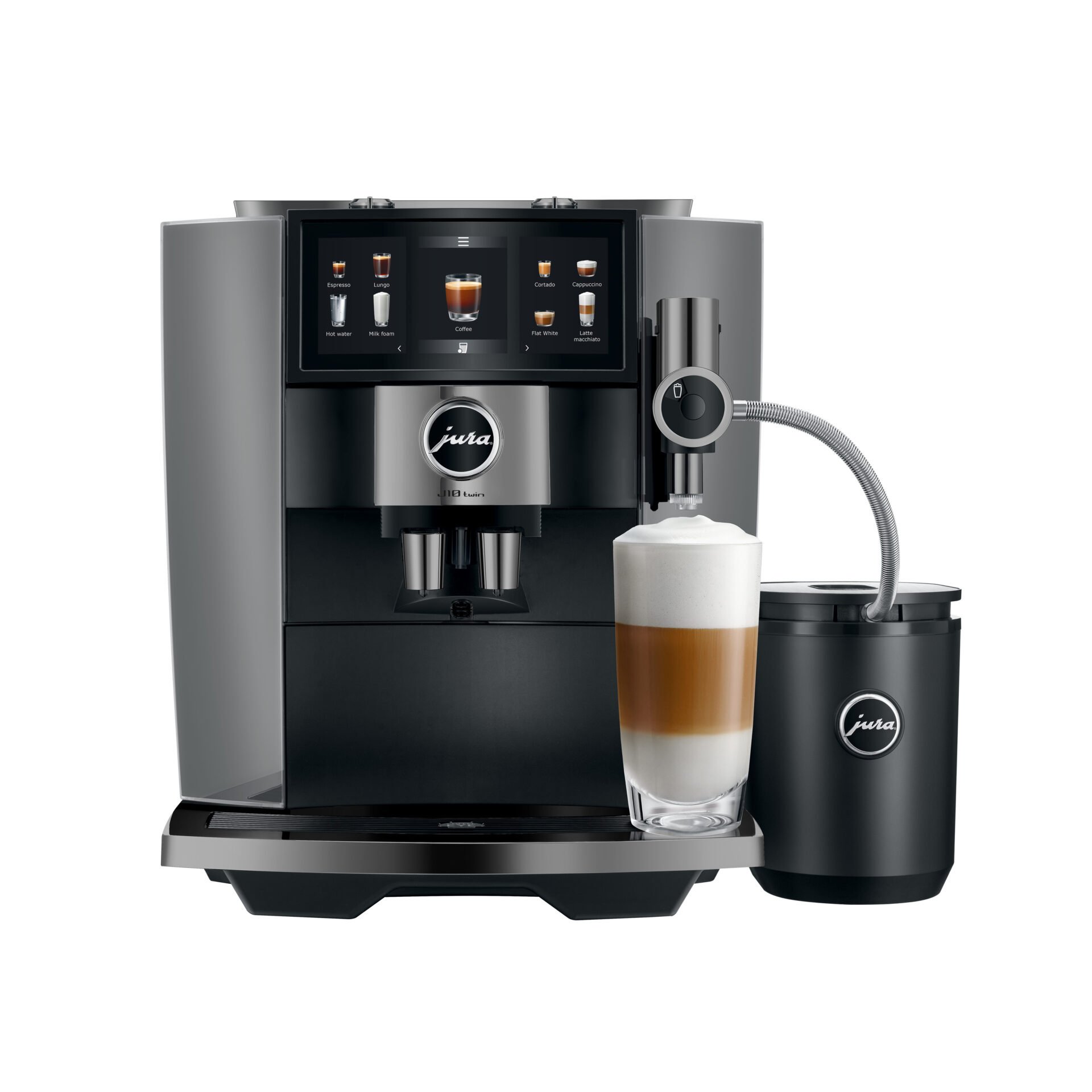 Jura J10 twin Diamond Onyx (EA) - Koffiemachine.