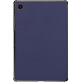 Just in Case Smart Tri-Fold Case - Samsung Galaxy Tab A8 - Blauw - Tablethoes