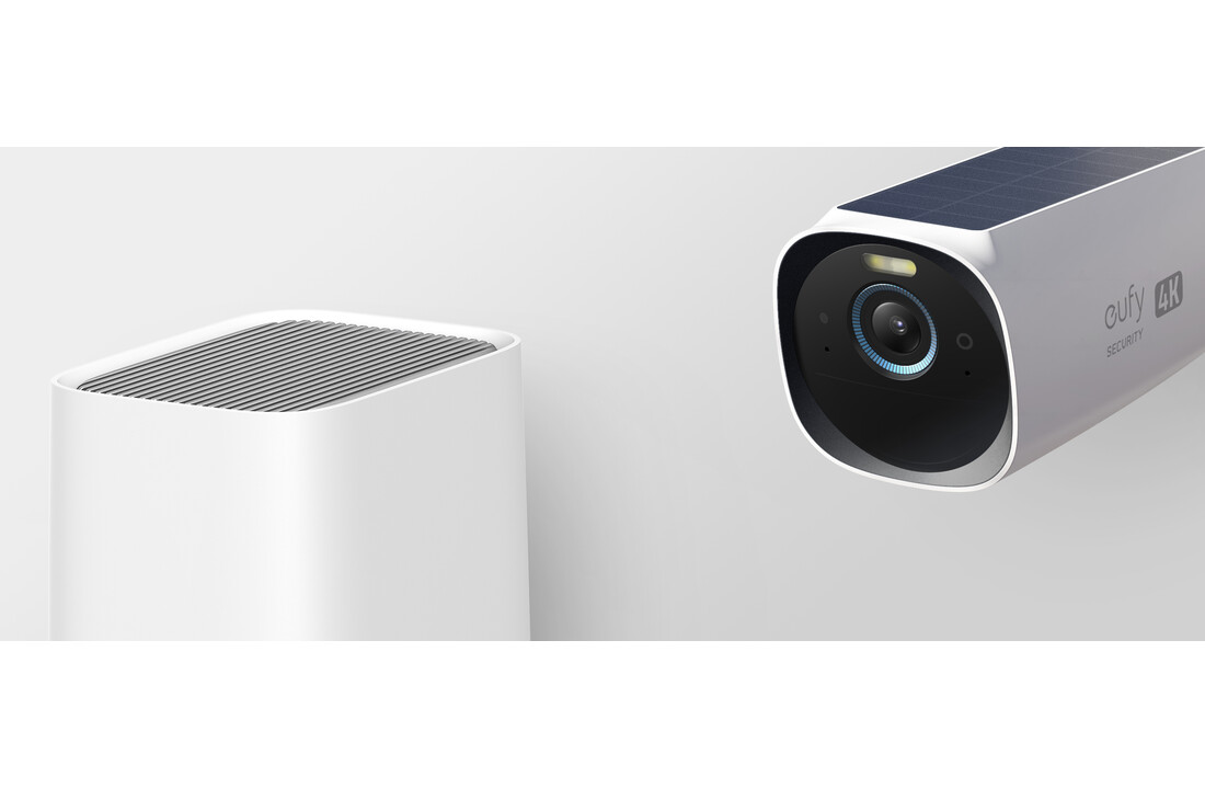Eufy eufyCam 3 S330 2-Cam Kit (2 camera's + HomeBase 3) - Beveiligingscamera