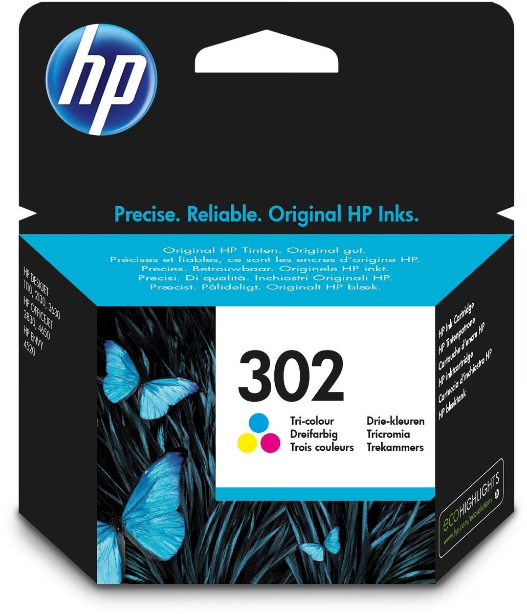 HP 302 Kleur - Inktcartridge