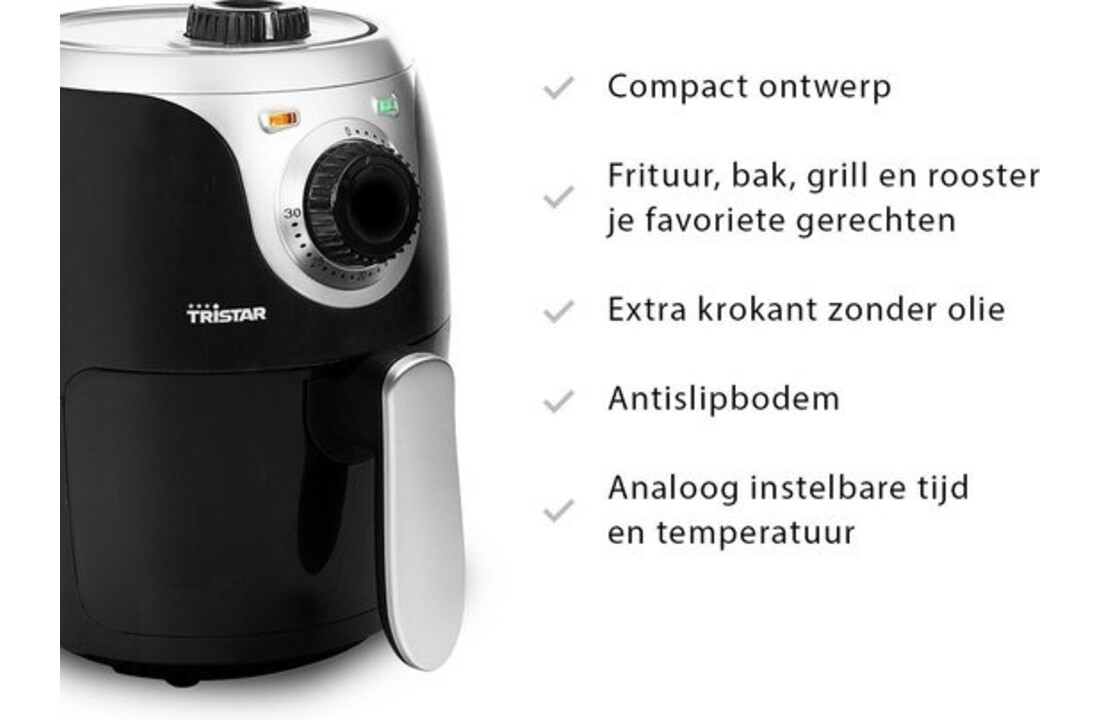 Tristar FR-6980 Mini Crispy Fryer - Hetelucht friteuse
