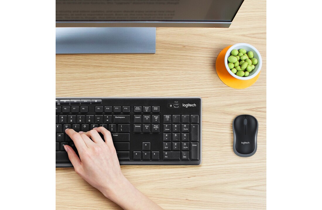 Logitech MK270 - Toetsenbord + muis set