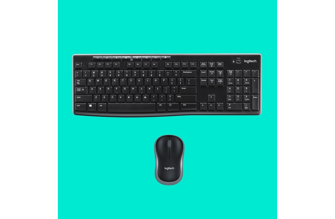 Logitech MK270 - Toetsenbord + muis set