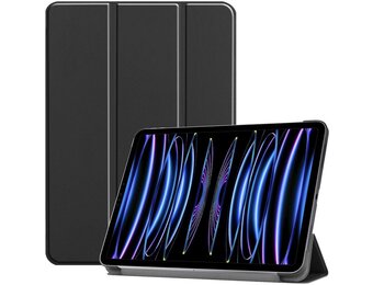 Just in Case Smart Tri-Fold Case - Apple iPad Pro 11 - Zwart - Tablethoes