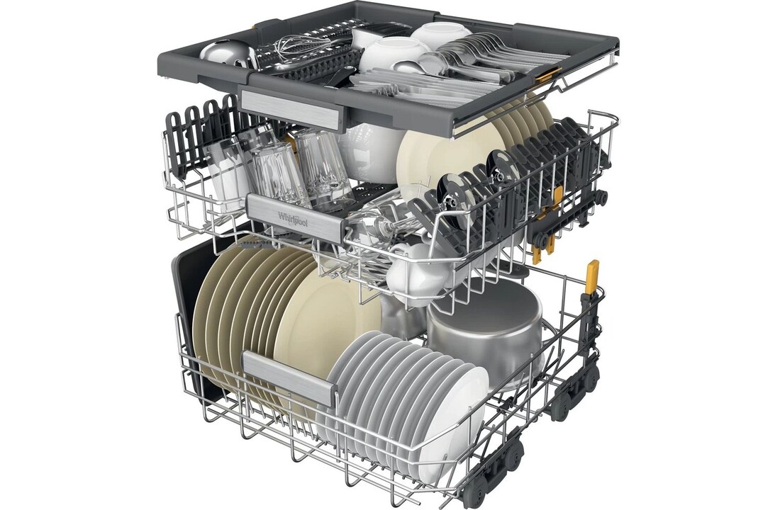 Whirlpool W7I HP40 LC MaxiSpace - Inbouw vaatwasser