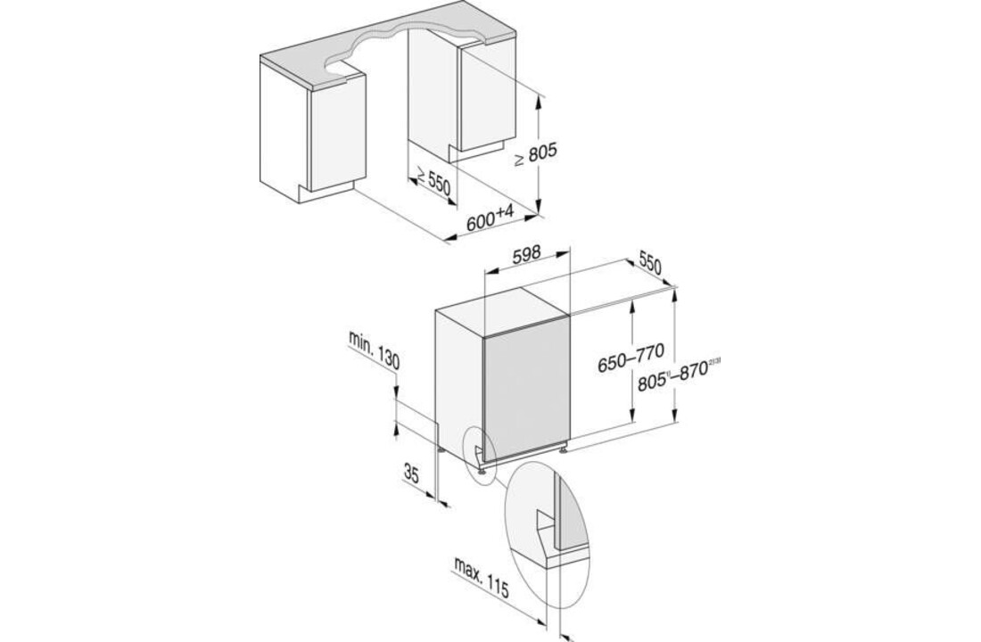 Miele G 5863 SCVi Active Plus Excellence - Inbouw vaatwasser