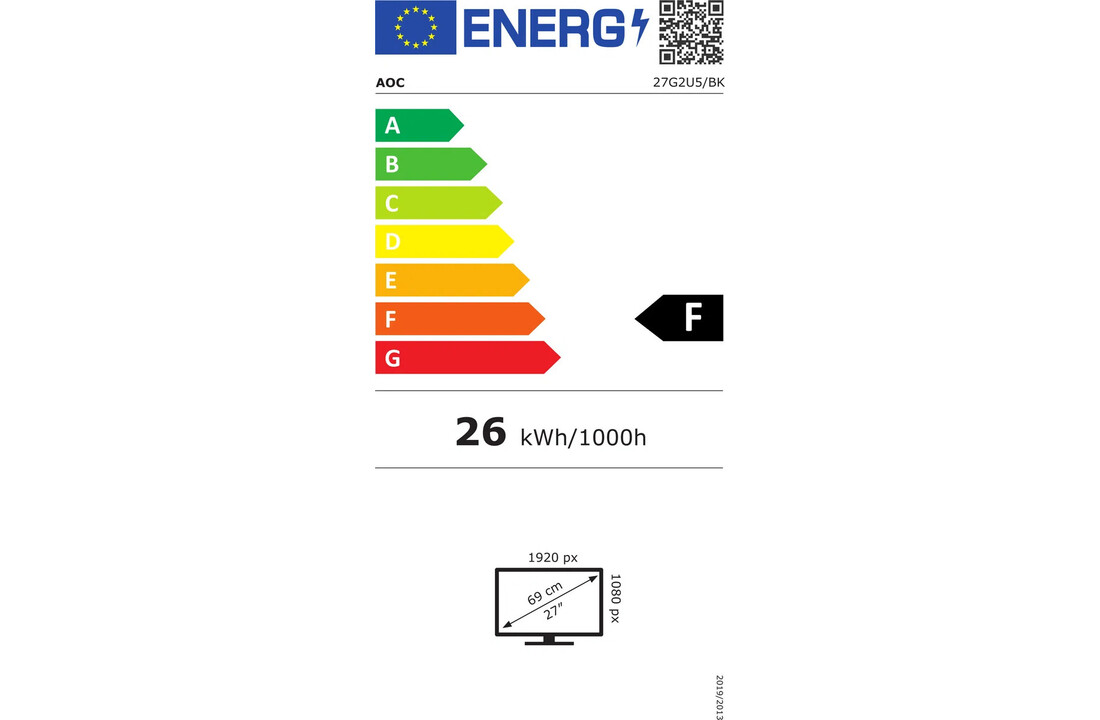 AOC 27G2U5/BK - Monitor