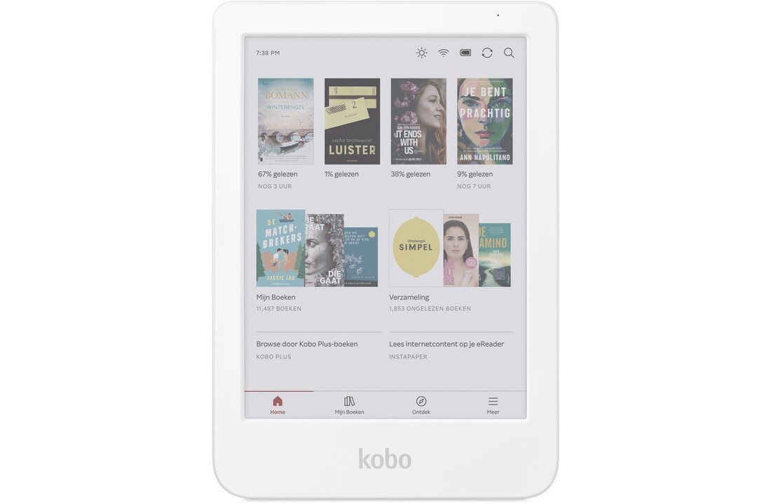 Kobo Clara Colour Wit - E-reader