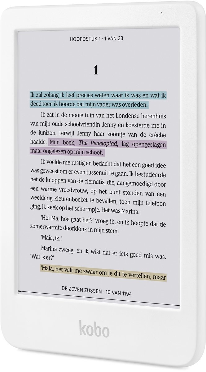 Kobo Clara Colour Wit - E-reader