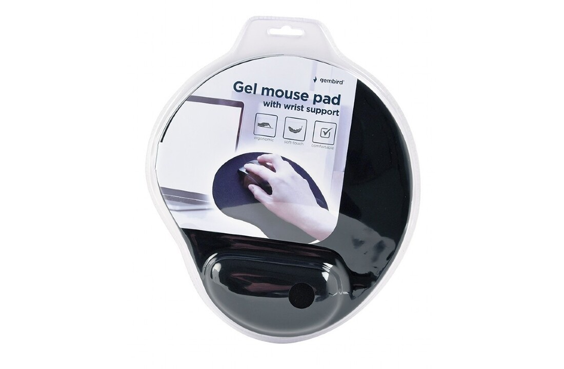 Gembird MP-GEL-BK - Muismat