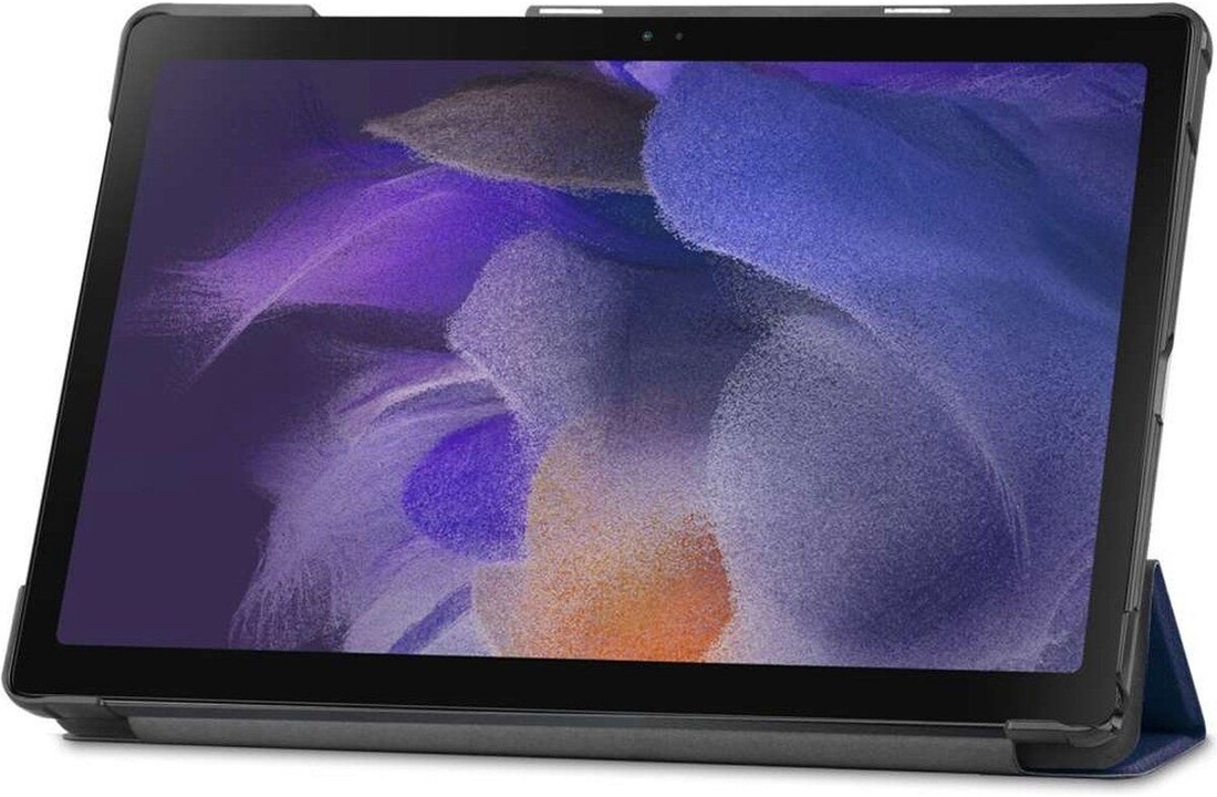 Just in Case Smart Tri-Fold Case - Samsung Galaxy Tab A8 - Blauw - Tablethoes