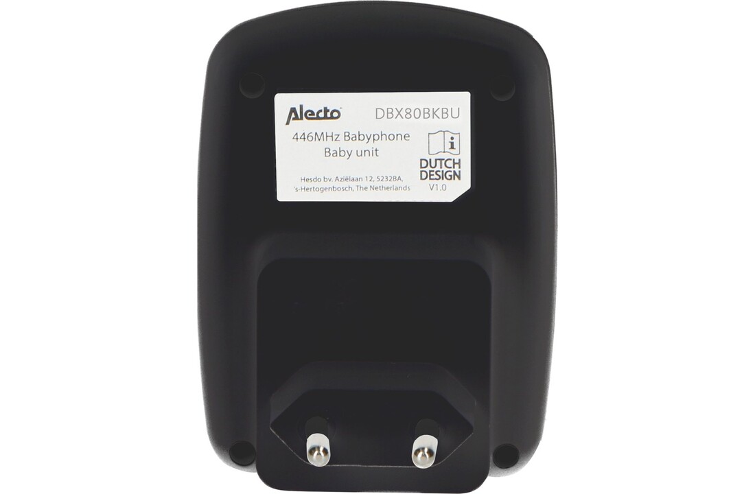 Alecto DBX80BKBU - Extra babyunit voor DBX80BK - Babyfoon