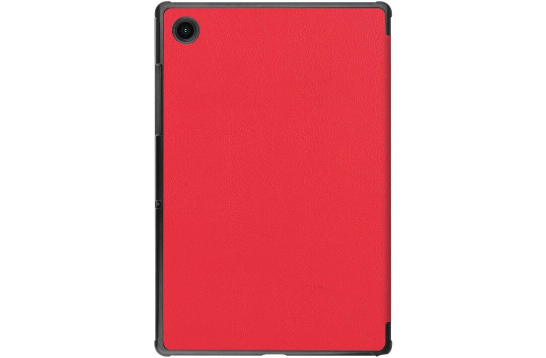 Just in Case Smart Tri-Fold Case - Samsung Galaxy Tab A8 - Rood - Tablethoes
