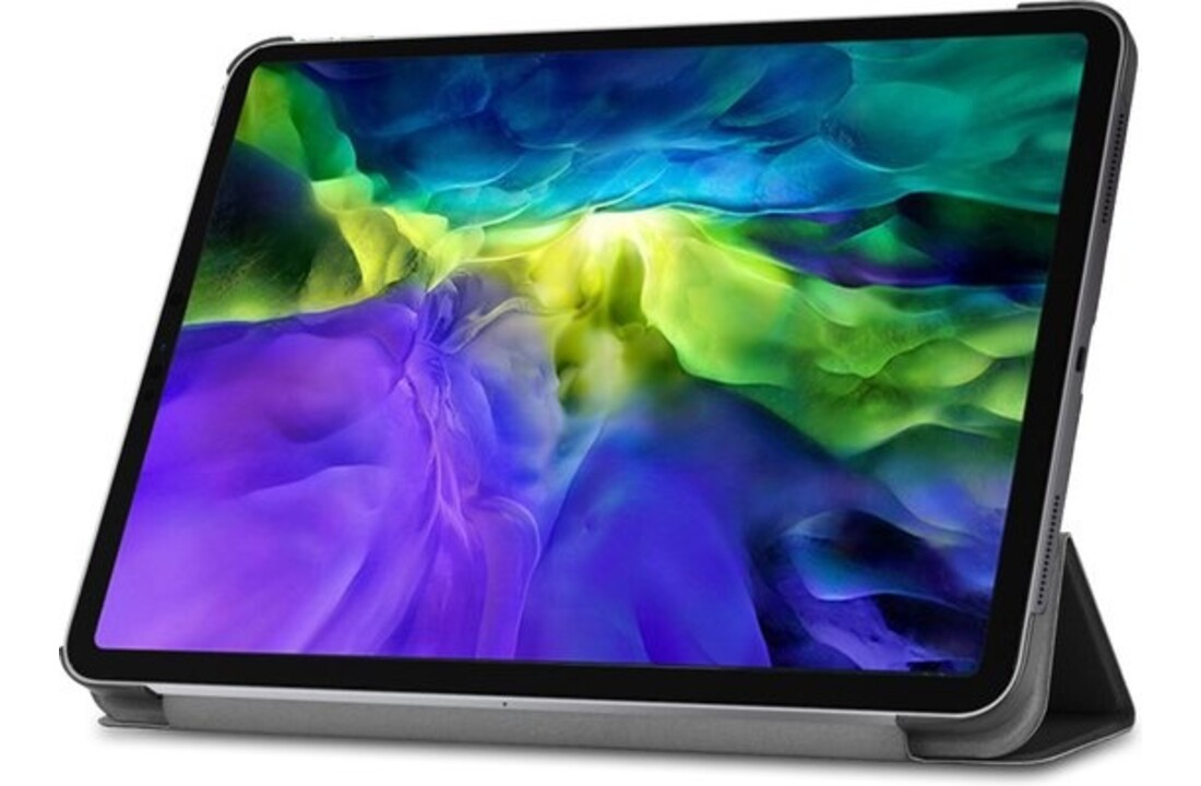 Just in Case Smart Tri-Fold voor iPad Pro 12.9 Zwart - Tablethoes