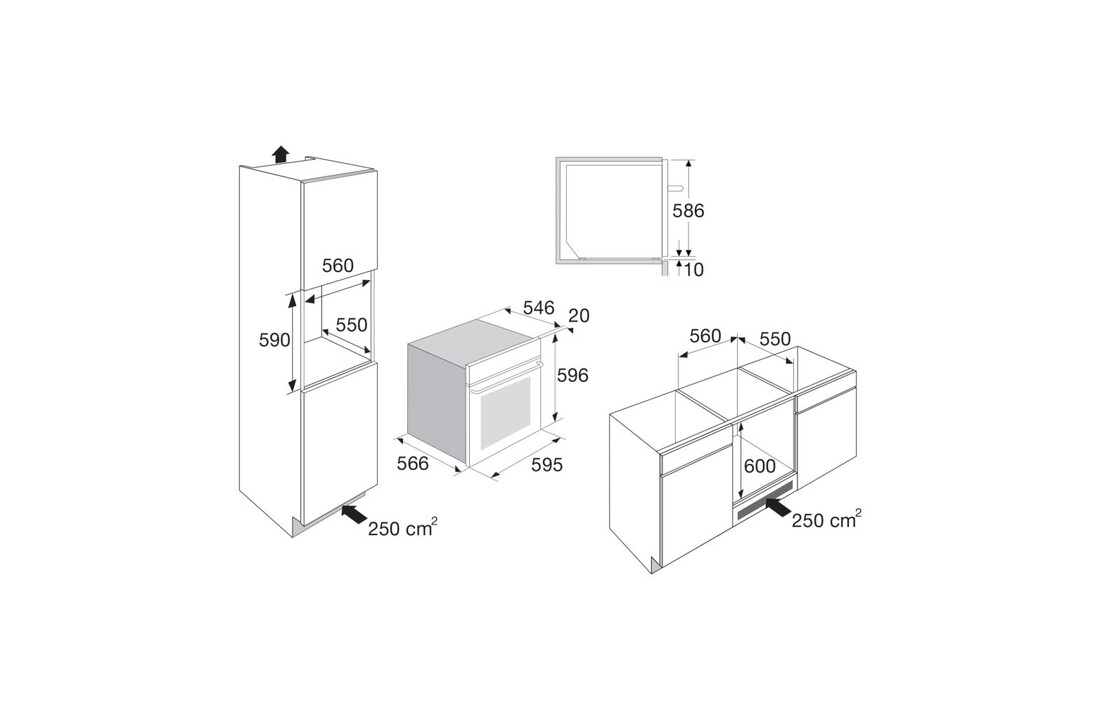 ETNA OM470ZT - Inbouw oven