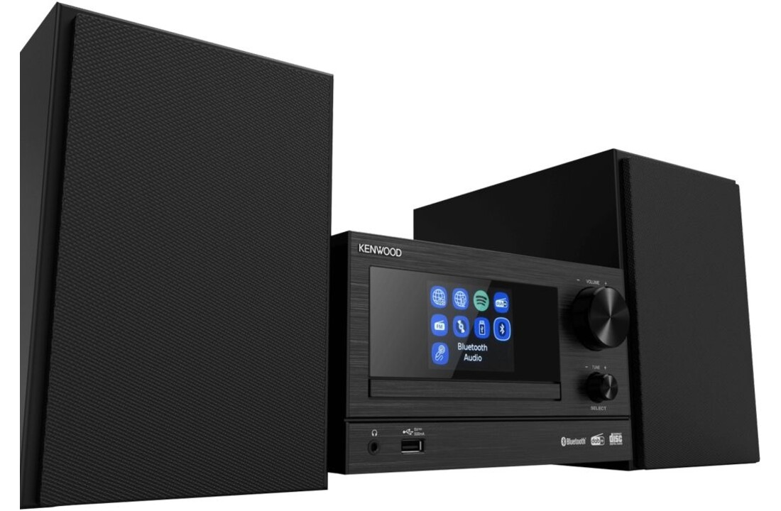 Kenwood M-7000S Zwart - Stereo set