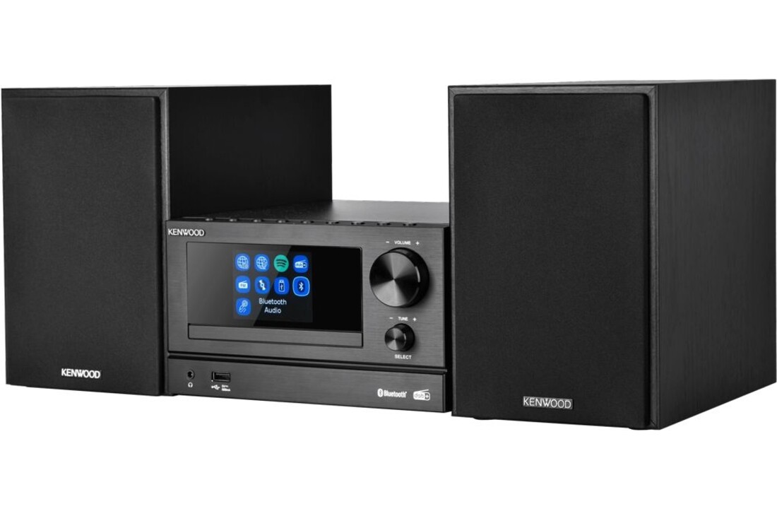 Kenwood M-7000S Zwart - Stereo set