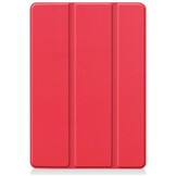 Just in Case Smart Tri-Fold Case - Apple iPad 10.2 - Rood - Tablethoes