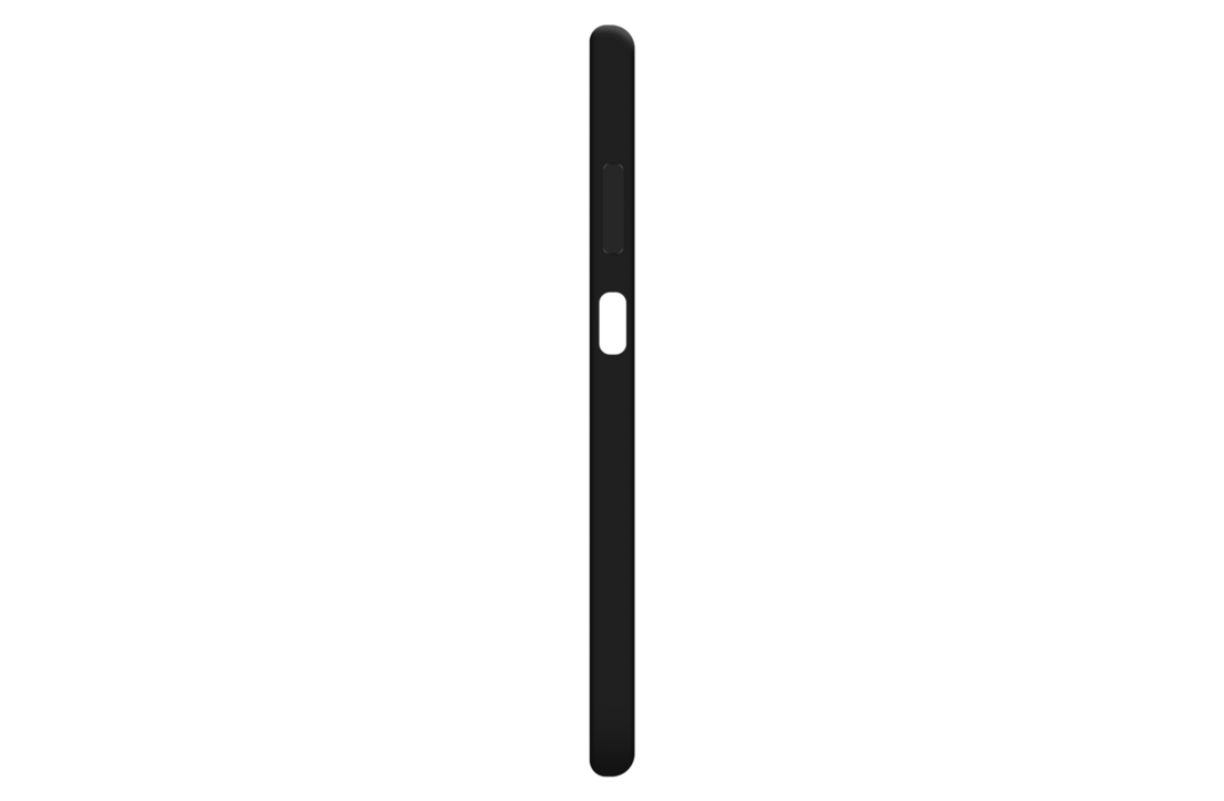 Just In Case Samsung Galaxy A25 TPU Rubber Case Zwart - Telefoonhoesje