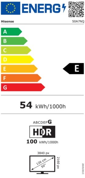 Hisense 50A79NQ - QLED TV