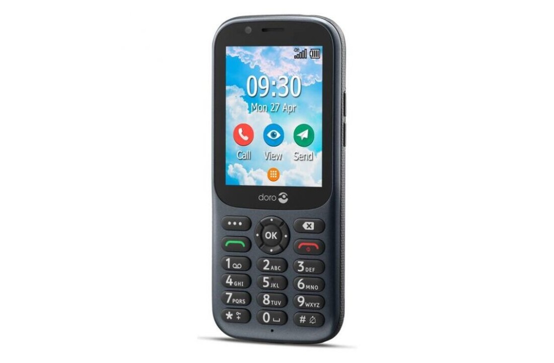 Doro 780X Zwart - Senioren telefoon