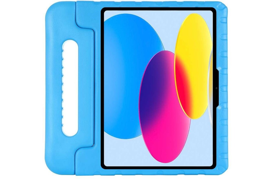 Just In Case Kids Case Cassic - Apple iPad 2022 - Blauw - Tablethoes
