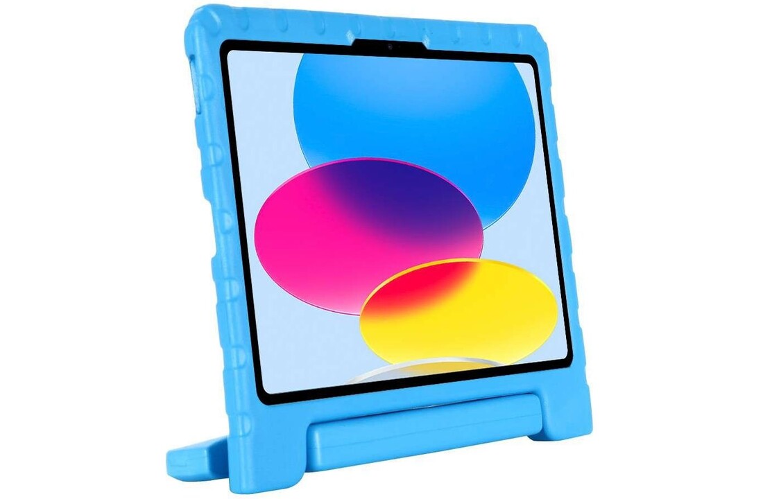 Just In Case Kids Case Cassic - Apple iPad 2022 - Blauw - Tablethoes