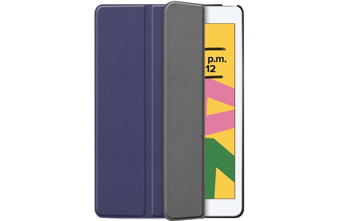 Just in Case Smart Tri-Fold Case - Apple iPad 10.2 - Blauw - Tablethoes