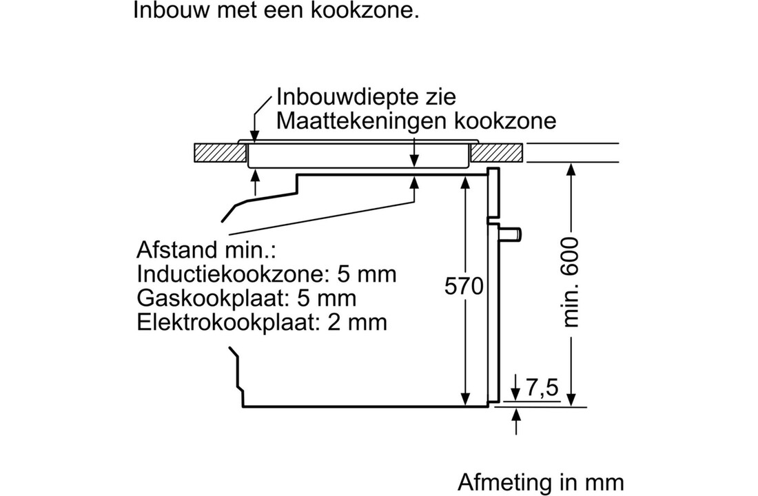 Bosch HBA534BS0 Serie 4 - Inbouw oven