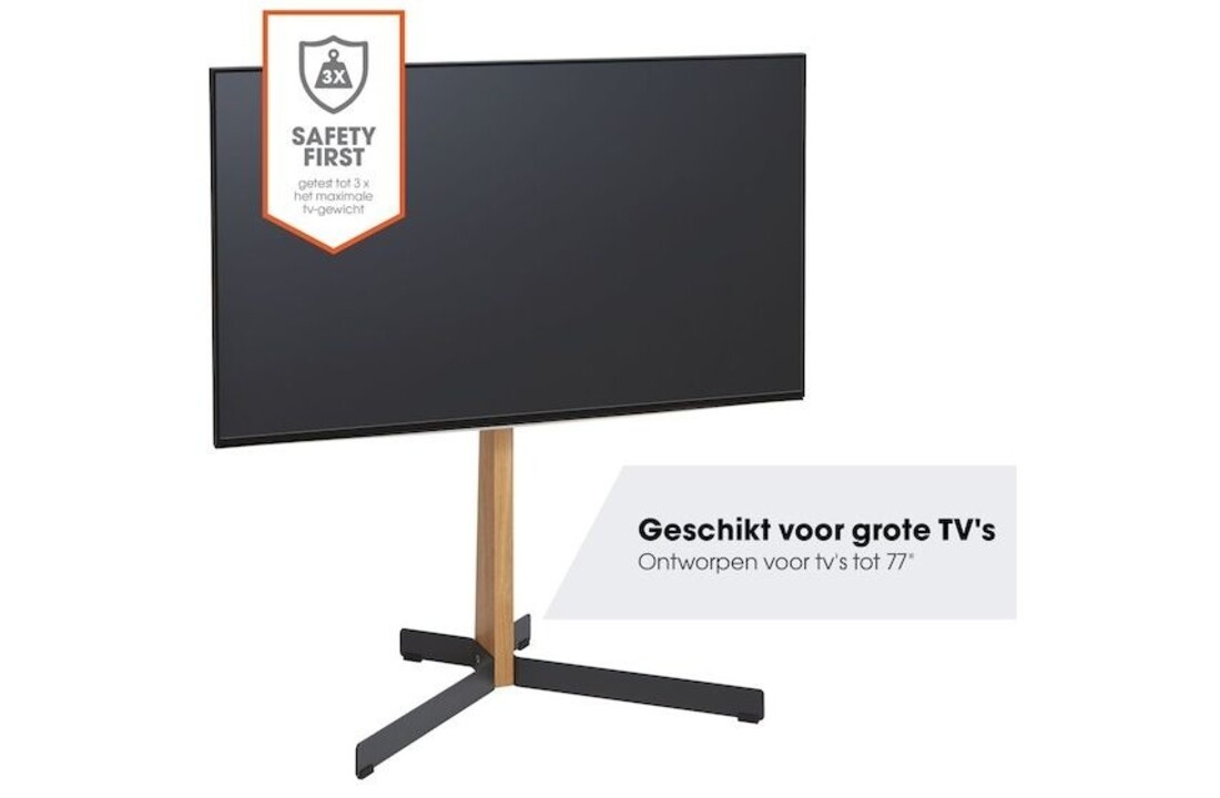 Vogel's TVS 3695B Zwart TV Vloerstandaard (40-77 Inch) - TV muurbeugel